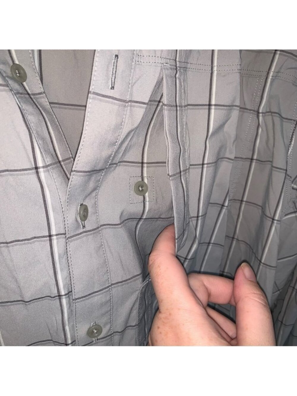 Arc'teryx Gray Casual Button Down Shirt XL - Picture 7 of 10